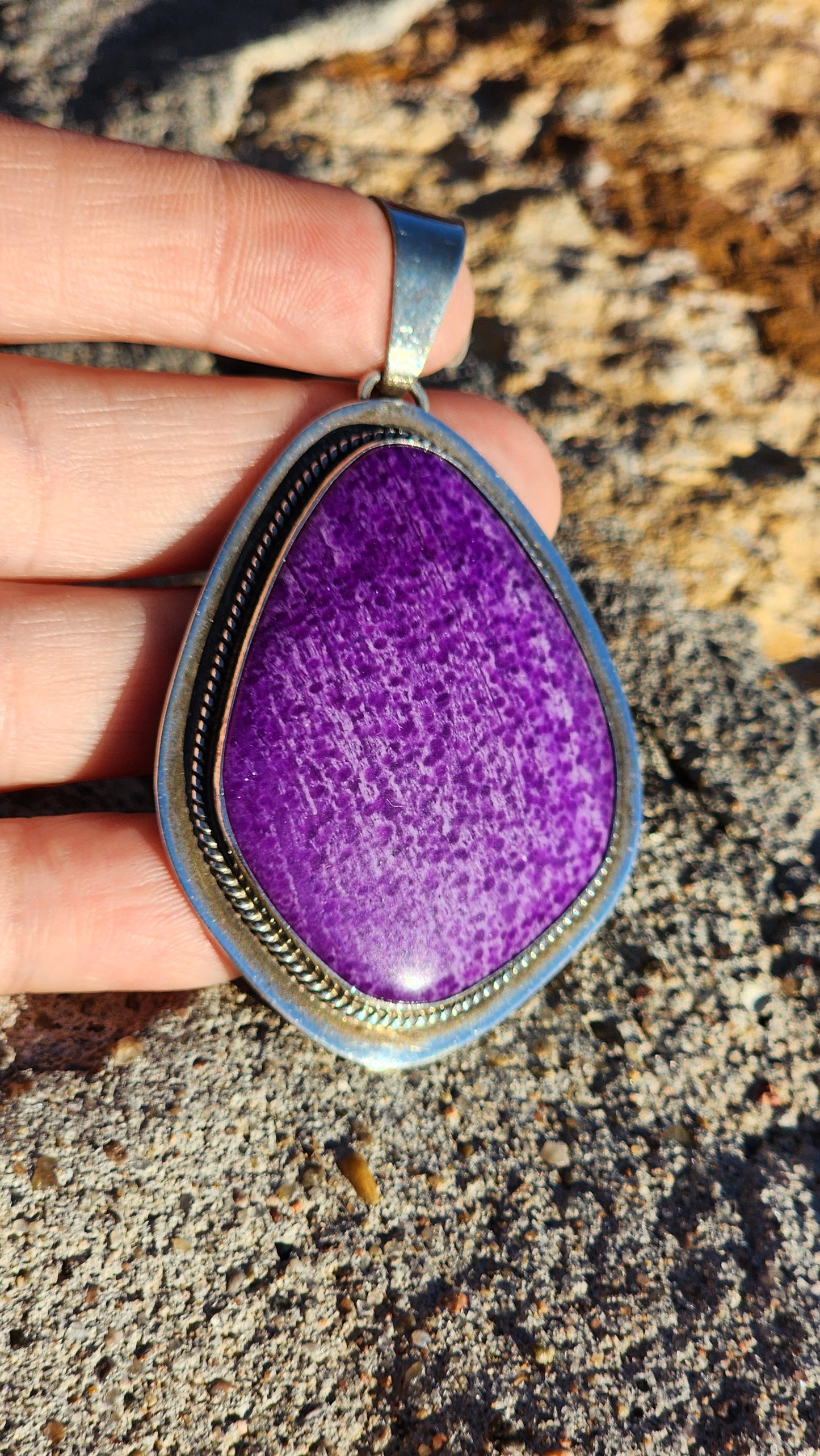 Sugilite Pendant