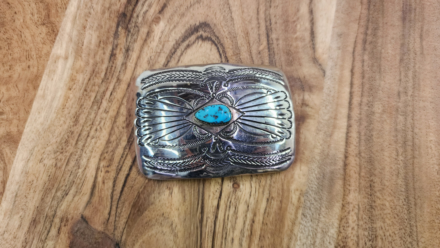 Turquoise Belt Buckle