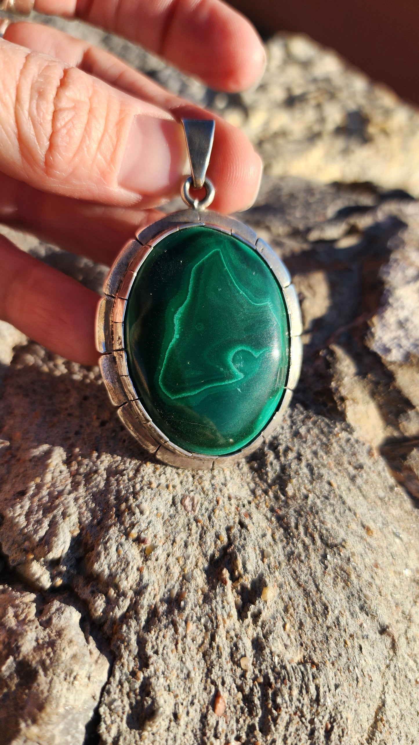 Malachite Pendant