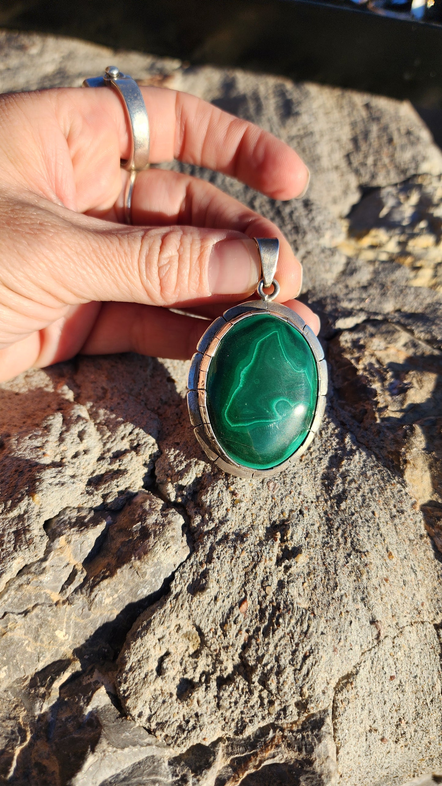 Malachite Pendant
