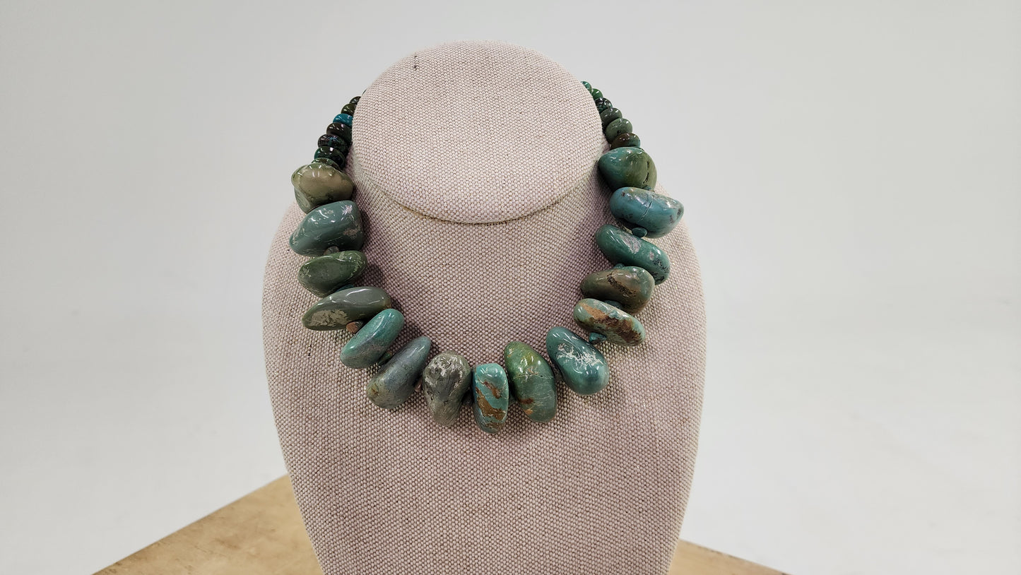 Chunky Turquoise Necklace