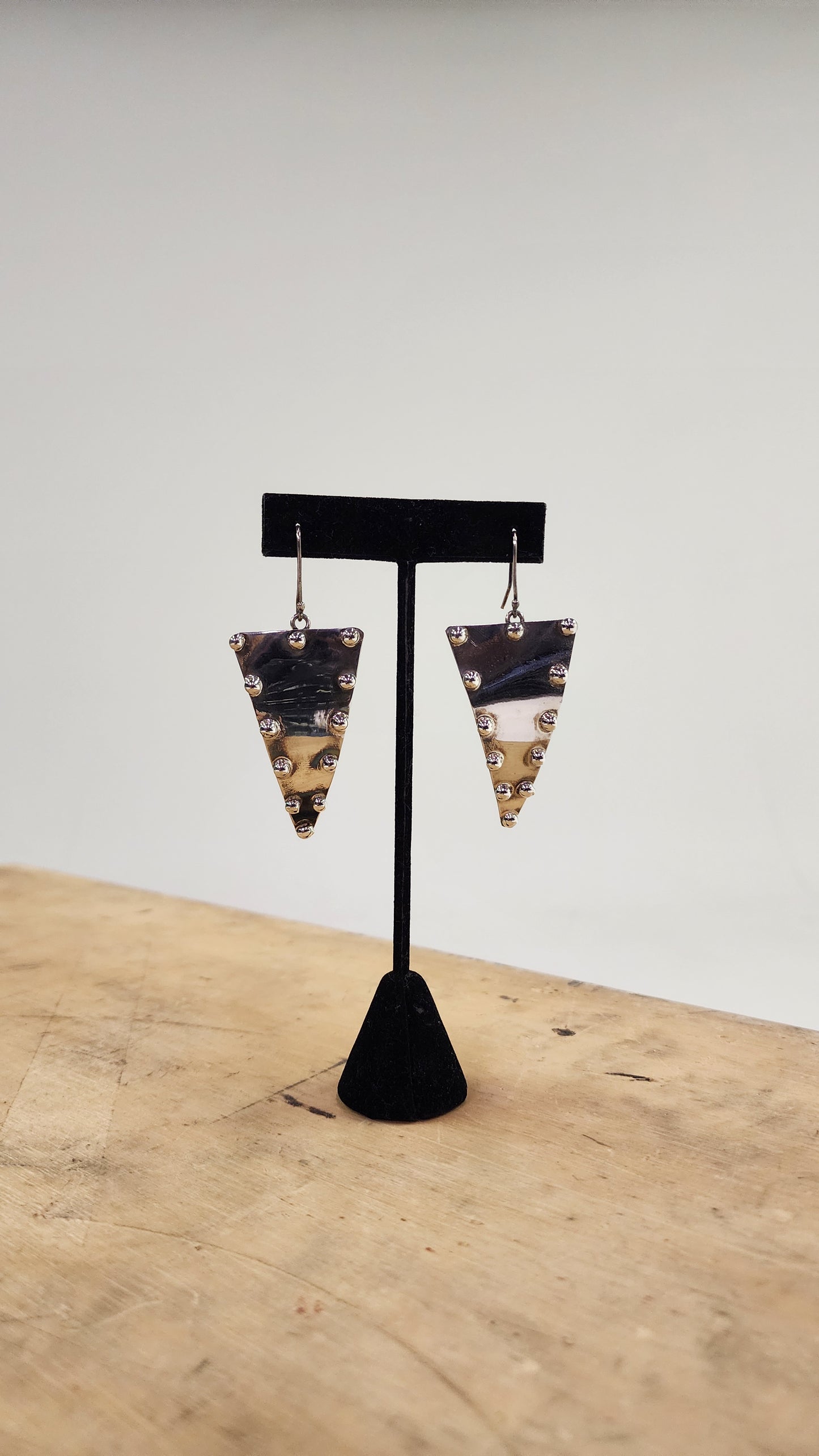 Triangle Dangle Earrings