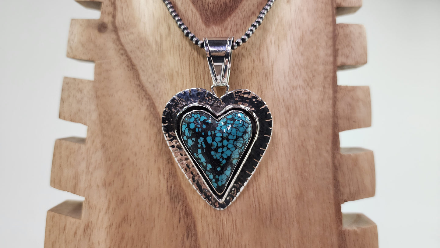 Turquoise Heart Pendant
