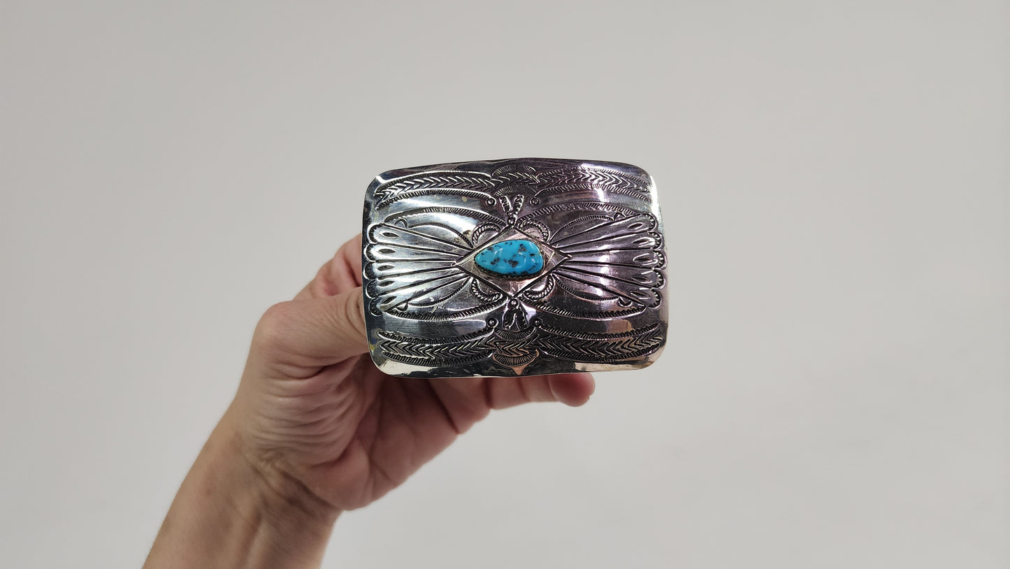 Turquoise Belt Buckle