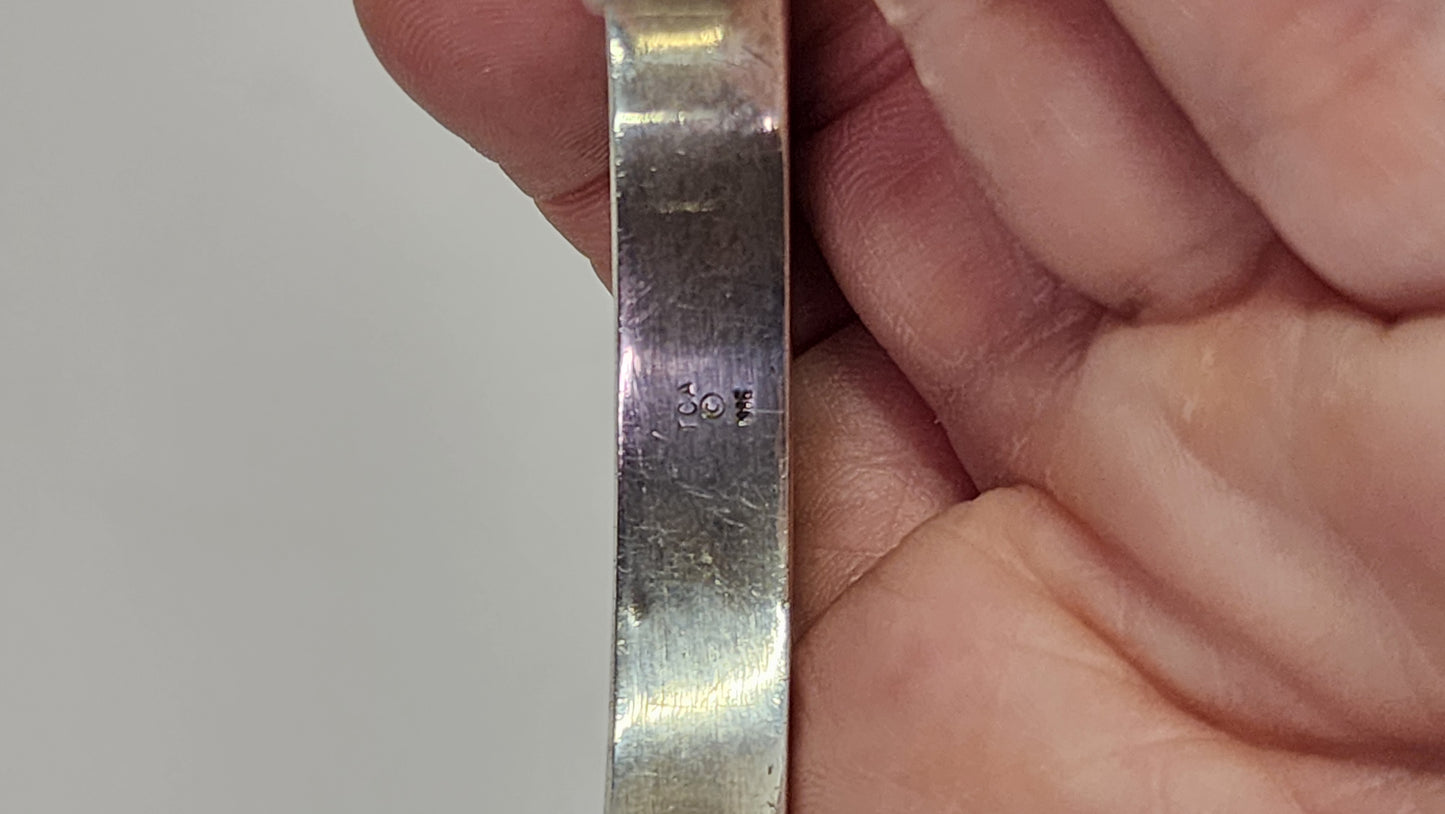 Malachite Inlay Cuff