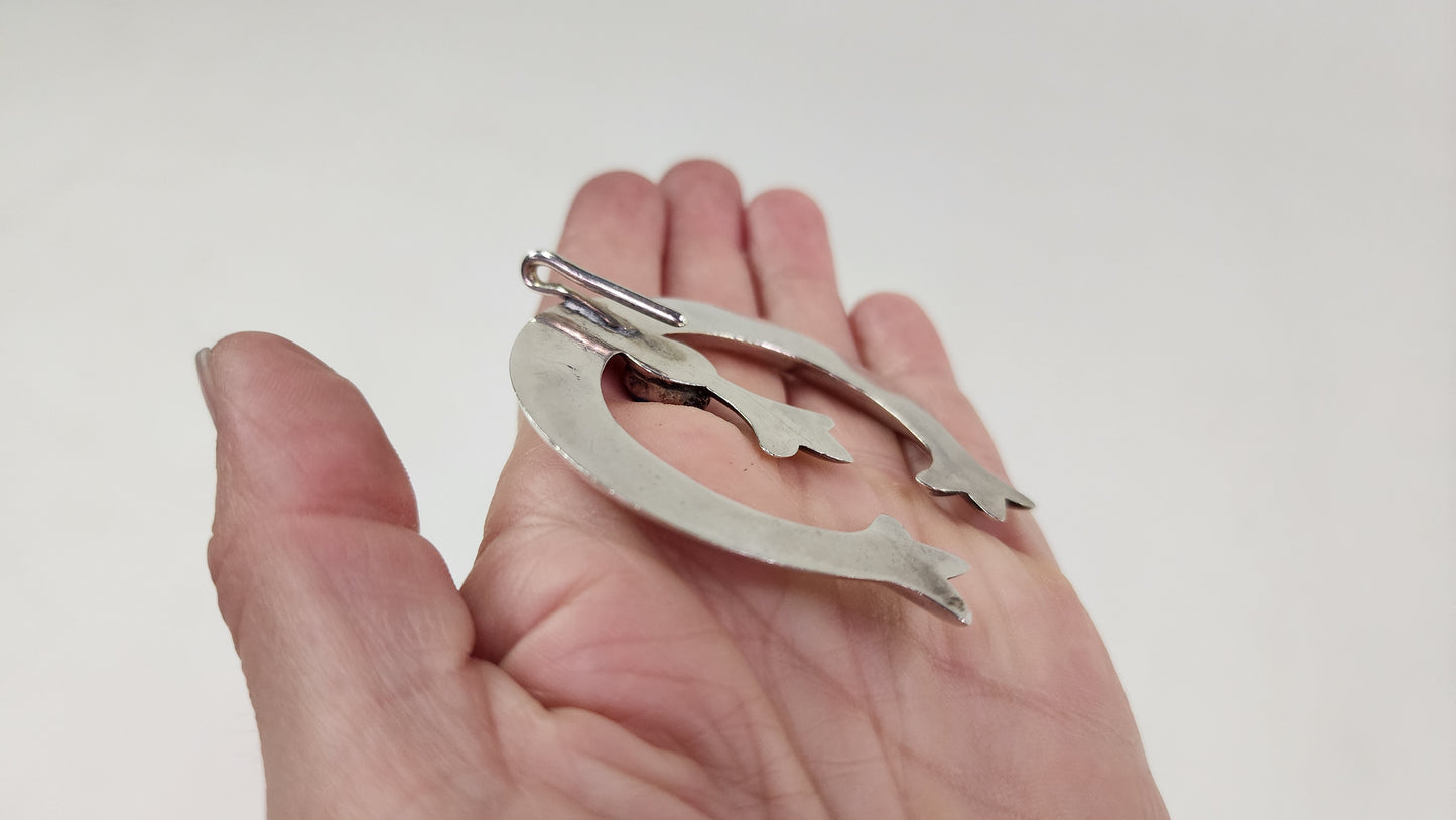 Large Turquoise Naja Pendant