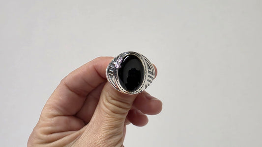 Men's Onyx Ring