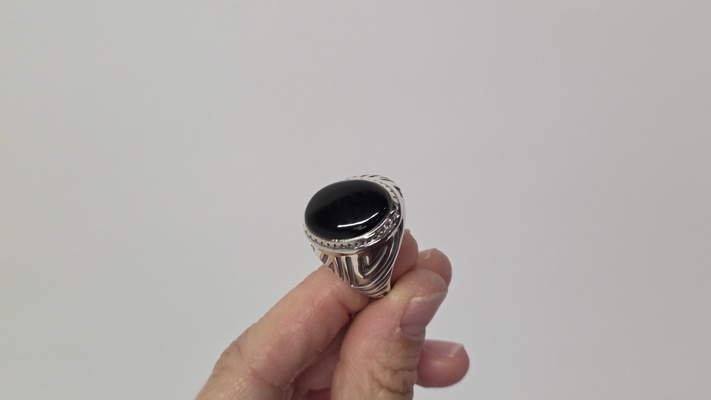 Men's Onyx Ring