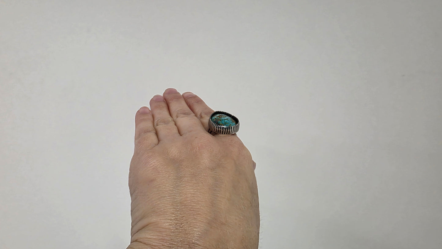 Teardrop Turquoise Ring